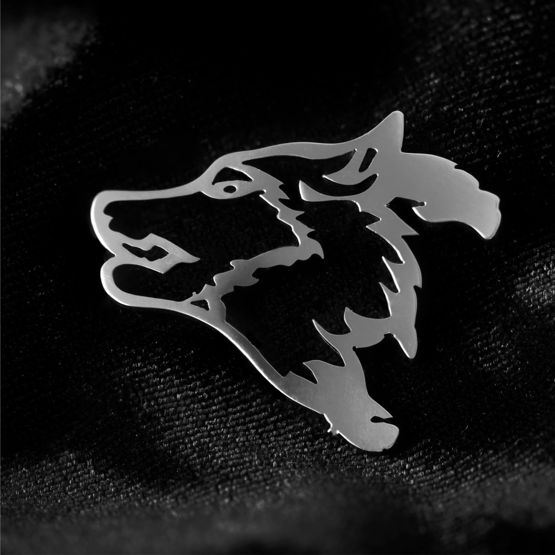 wolf man pendant