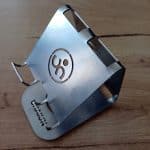 Custom phone stand with your logo, name, or message. An unique and practical personalized gift.