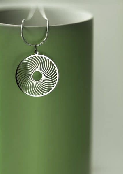 Cycle of Life Pendant Necklace | Minimalist Symbolic Jewelry Gift ⭐