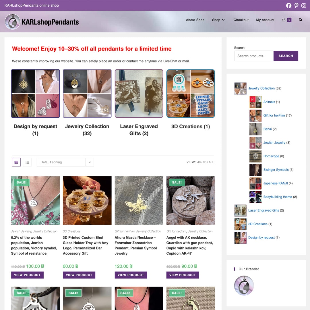 Read more about the article Welcome to KARLshopPendants!